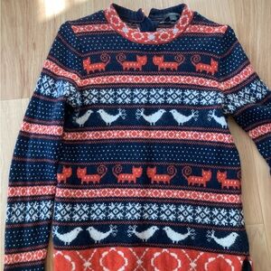 J.crew farm animal sweater